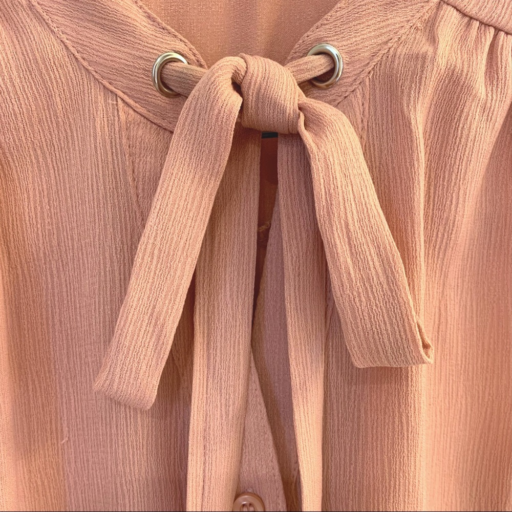 Sleeveless Pastel Pink Lightweight Top (Workwear and Casual wear) - Picture 5 of 10